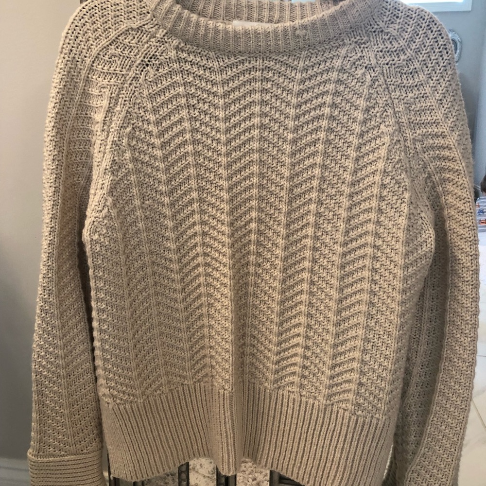 Cream colored sweater